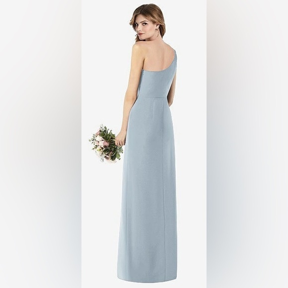 Thread trumpet bridesmaid gown in mist size 4 - Picture 1 of 5
